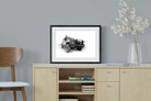 High Key Landy-Wall_Art-60 x 45cm-Framed Print-Black-Pixalot