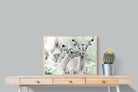Impala Kisses-Wall_Art-80 x 60cm-Mounted Canvas-Wood-Pixalot