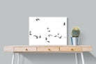 In Flight-Wall_Art-80 x 60cm-Mounted Canvas-White-Pixalot