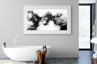 Ink Cloud-Wall_Art-180 x 110cm-Framed Print-White-Pixalot