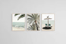 Island Living-Wall_Art-45 x 60cm (x3)-Mounted Canvas-Wood-Pixalot