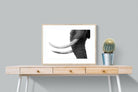 Ivory-Wall_Art-80 x 60cm-Framed Print-Wood-Pixalot