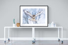 Jackal Buzzard-Wall_Art-120 x 90cm-Framed Print-Black-Pixalot