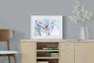 Jackal Buzzard-Wall_Art-60 x 45cm-Framed Print-White-Pixalot