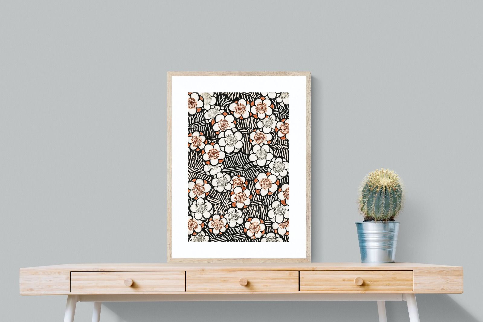 Pixalot Japanese Floral Pattern