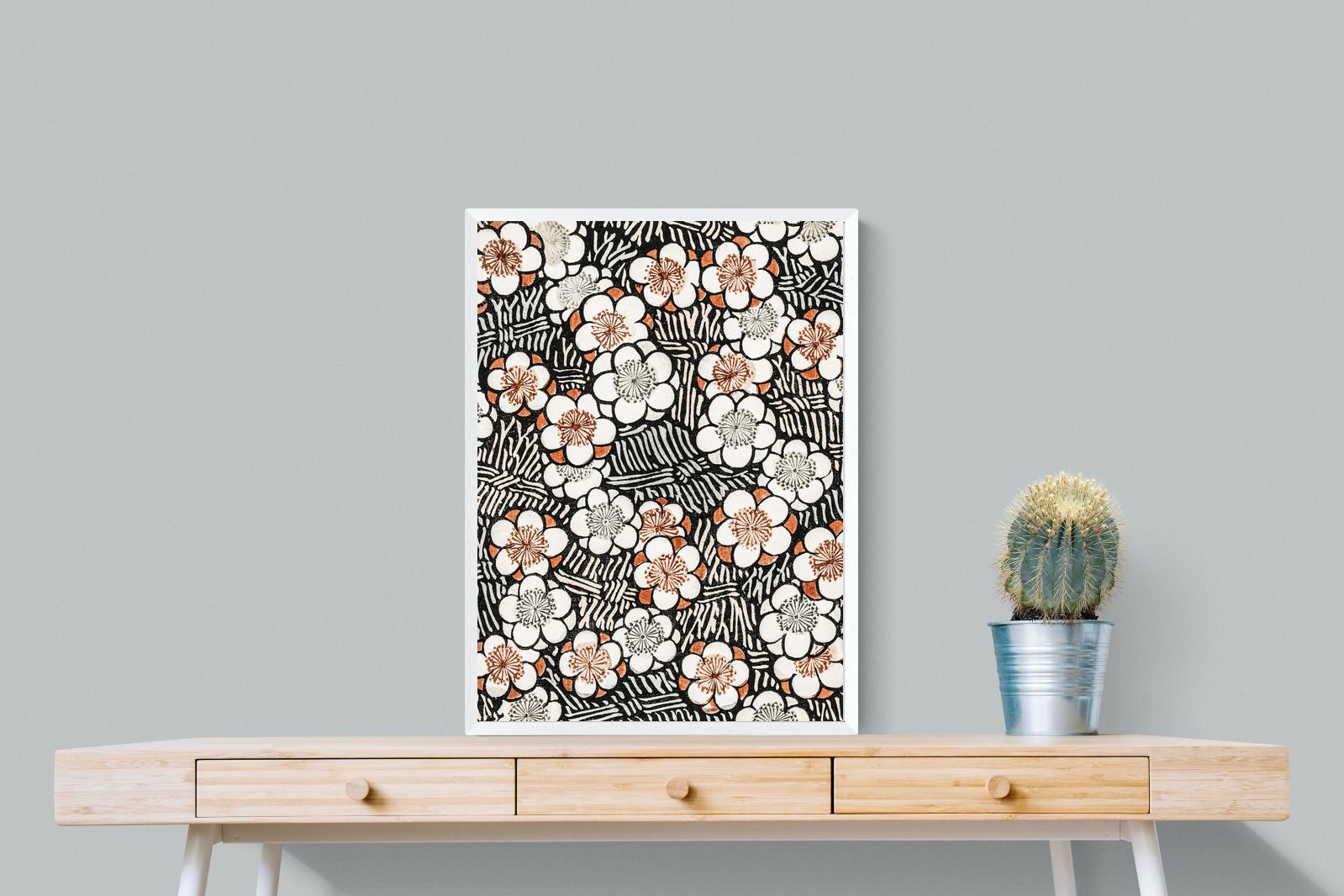 Pixalot Japanese Floral Pattern