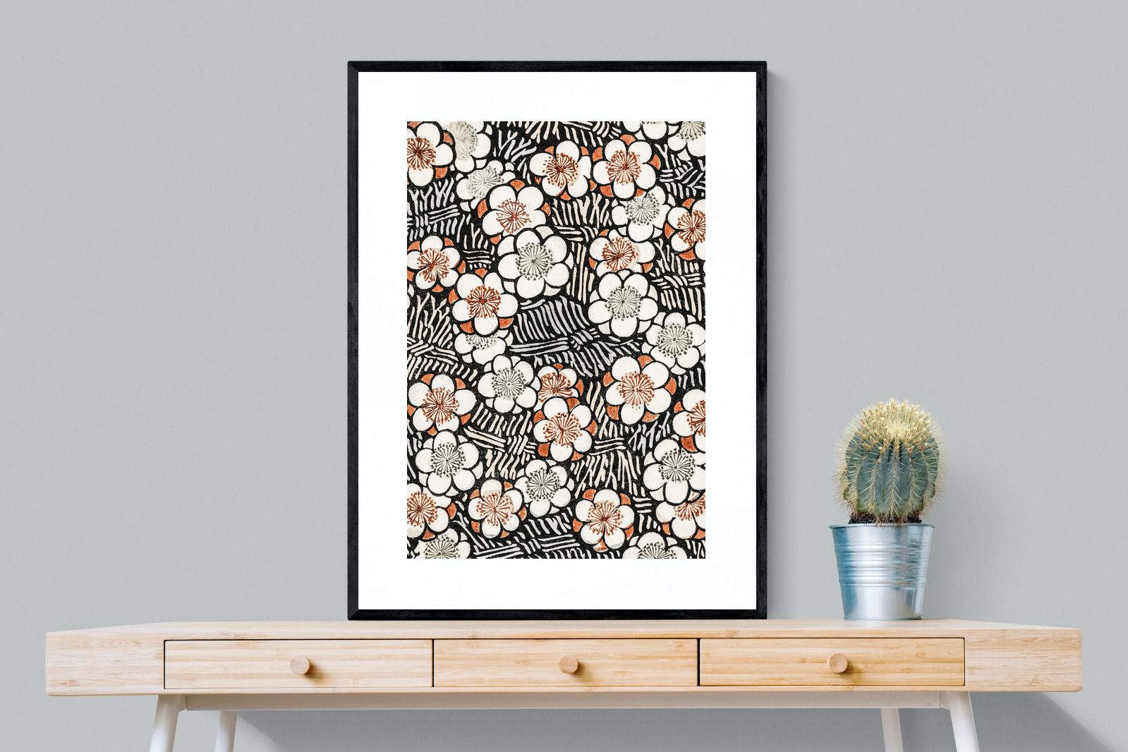 Pixalot Japanese Floral Pattern