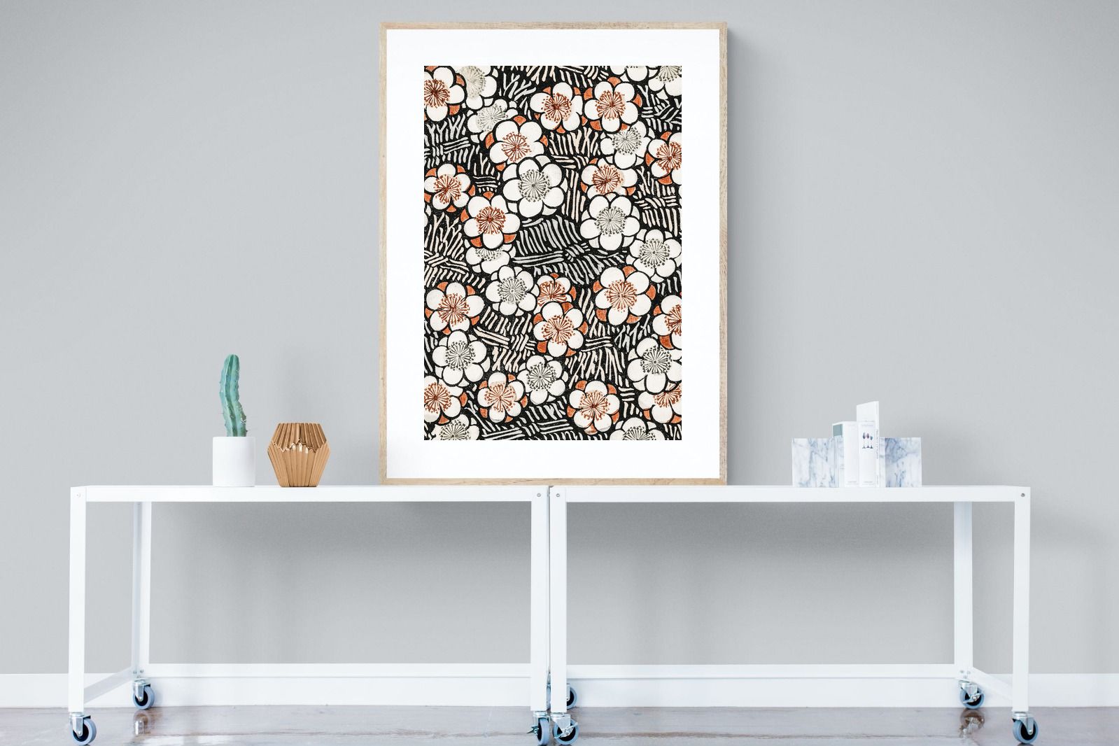 Pixalot Japanese Floral Pattern