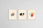 Karolina Cloud Set-Wall_Art-45 x 60cm (x3)-Mounted Canvas-Wood-Pixalot