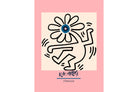 Keith Haring Flower-Wall_Art-Pixalot