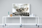 Leopard Cub-Wall_Art-120 x 90cm-Mounted Canvas-White-Pixalot