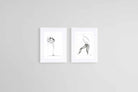 Lor Muller Set-Wall_Art-45 x 60cm (x2)-Framed Print-White-Pixalot