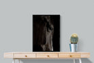 Midnight Stallion-Wall_Art-60 x 80cm-Mounted Canvas-Black-Pixalot