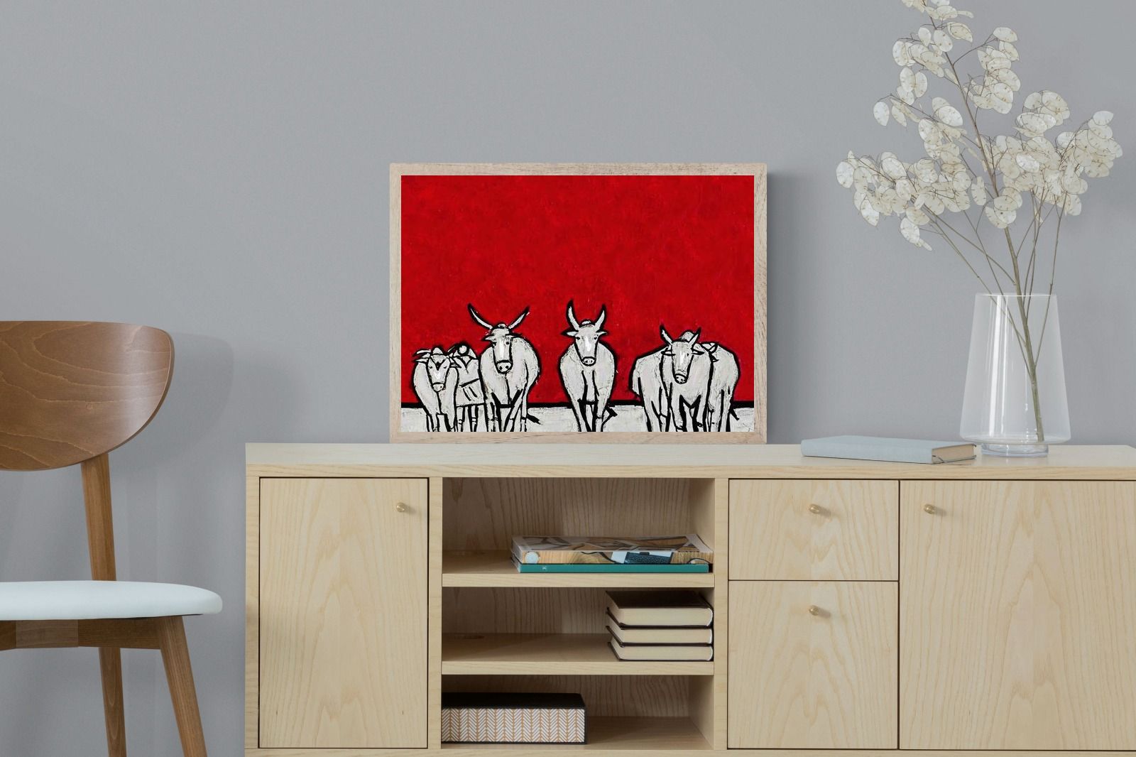 Milking Time Wall Art ⭐️ Canvas & Framed + Many Sizes