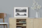 Mountain Ele-Wall_Art-60 x 45cm-Framed Print-Wood-Pixalot