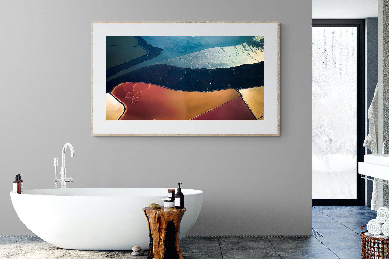 Natural Geometry-Wall_Art-180 x 110cm-Framed Print-Wood-Pixalot