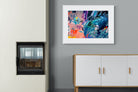 Nature's Chaos-Wall_Art-100 x 75cm-Framed Print-White-Pixalot