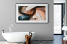 Nature's Swirl-Wall_Art-180 x 110cm-Framed Print-Black-Pixalot