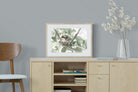 Nesting Bulbul-Wall_Art-60 x 45cm-Framed Print-Wood-Pixalot