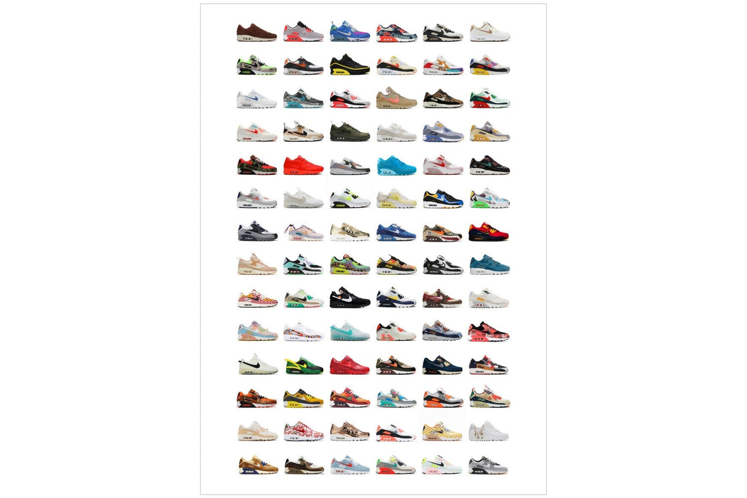 Nike Art (Portrait) Wall Art ⭐️ Canvas Framed Many Sizes