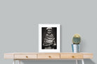 Nyangatom Woman-Wall_Art-45 x 60cm-Framed Print-White-Pixalot