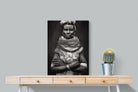 Nyangatom Woman-Wall_Art-60 x 80cm-Mounted Canvas-No Frame-Pixalot