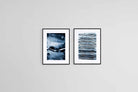 Oceanic Duality Set-Wall_Art-45 x 60cm (x2)-Framed Print-Black-Pixalot