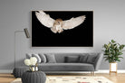 Owl Attack-Wall_Art-220 x 130cm-Mounted Canvas-Wood-Pixalot