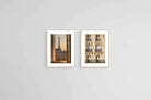 Parisian Balcony Set-Wall_Art-45 x 60cm (x2)-Framed Print-Wood-Pixalot