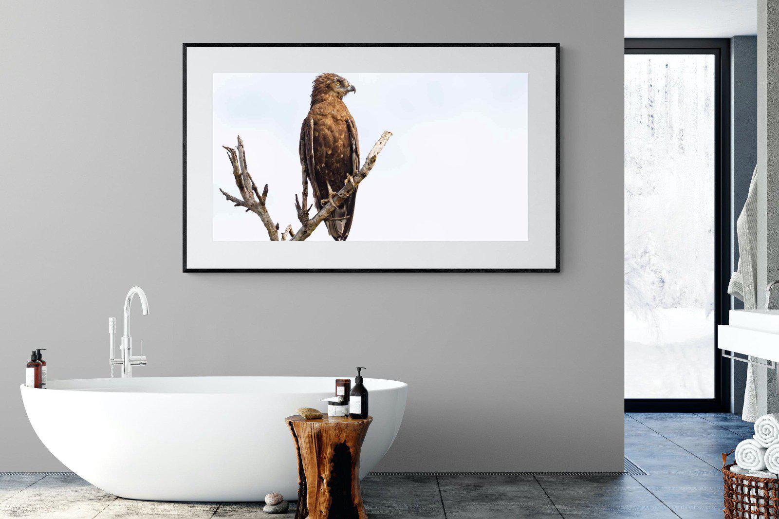 Perched-Wall_Art-180 x 110cm-Framed Print-Black-Pixalot