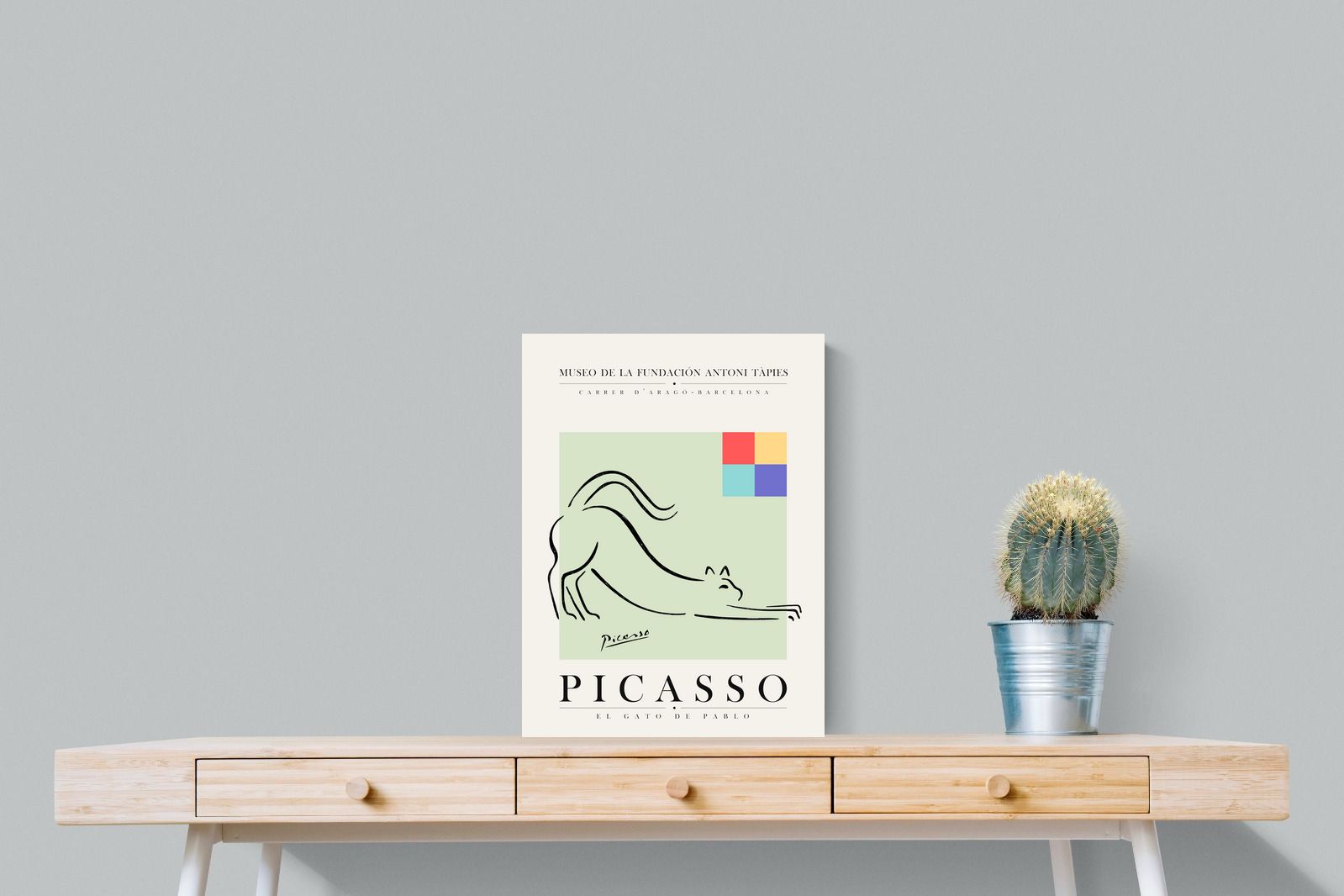 Pixalot Picasso Exhibition Poster #3