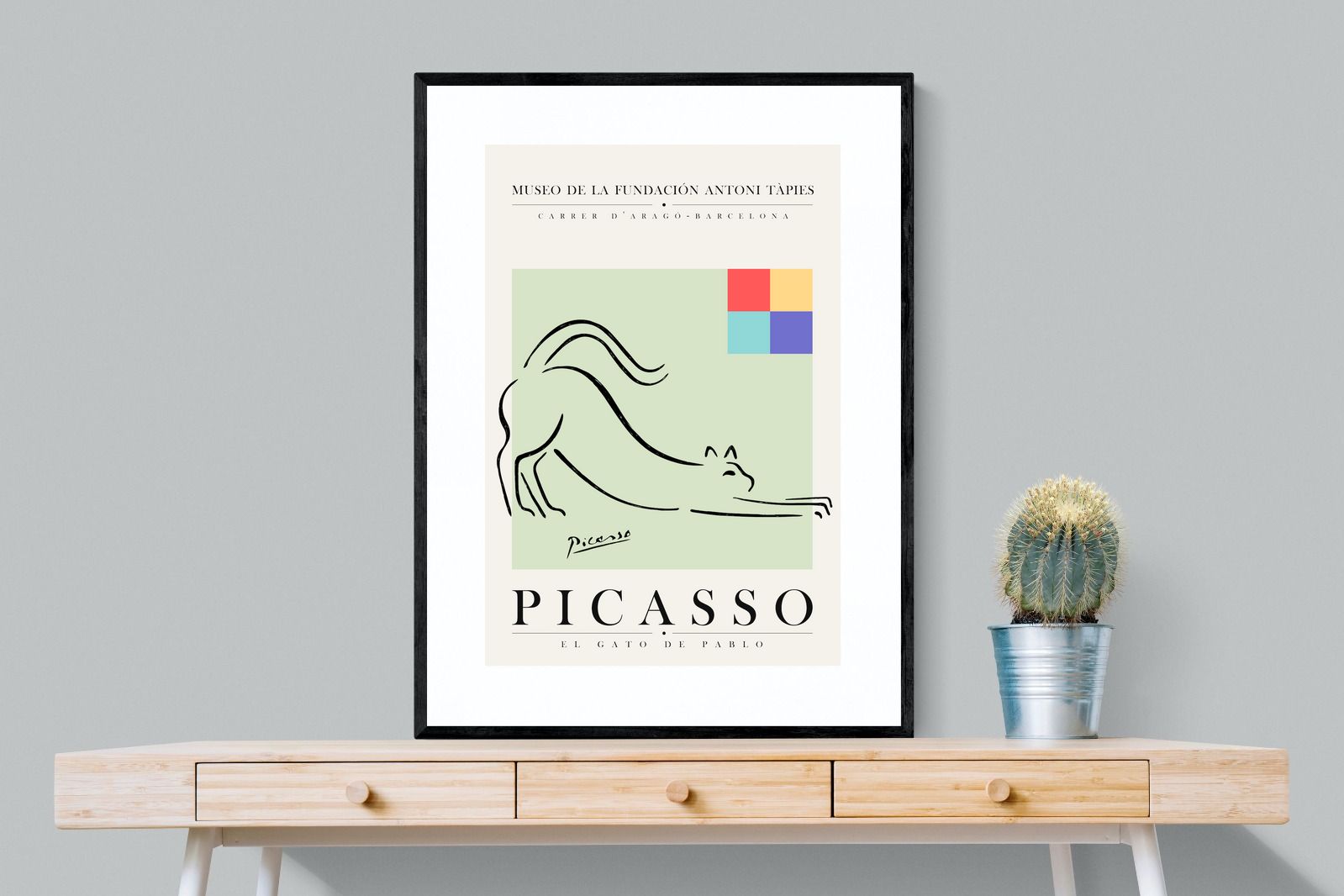 Pixalot Picasso Exhibition Poster #3