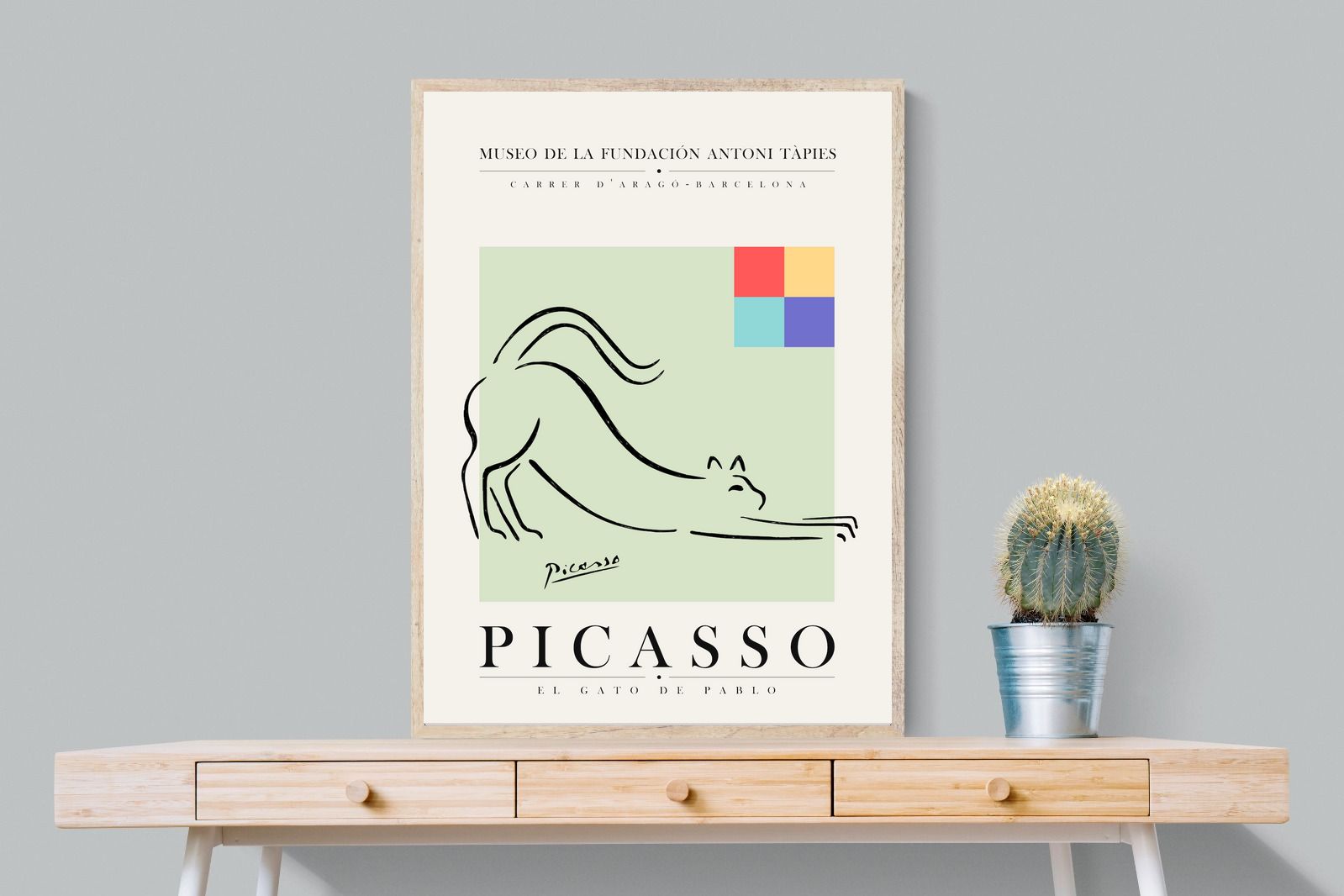 Pixalot Picasso Exhibition Poster #3