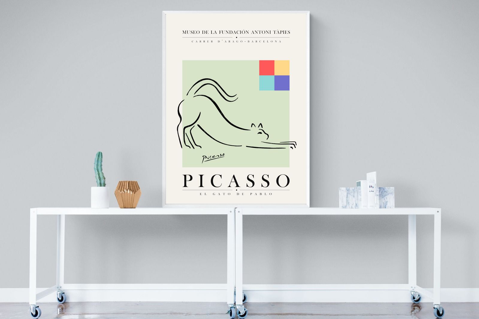 Pixalot Picasso Exhibition Poster #3