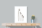 Poppy Pods-Wall_Art-60 x 80cm-Framed Print-White-Pixalot