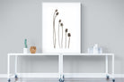 Poppy Pods-Wall_Art-90 x 120cm-Framed Print-White-Pixalot