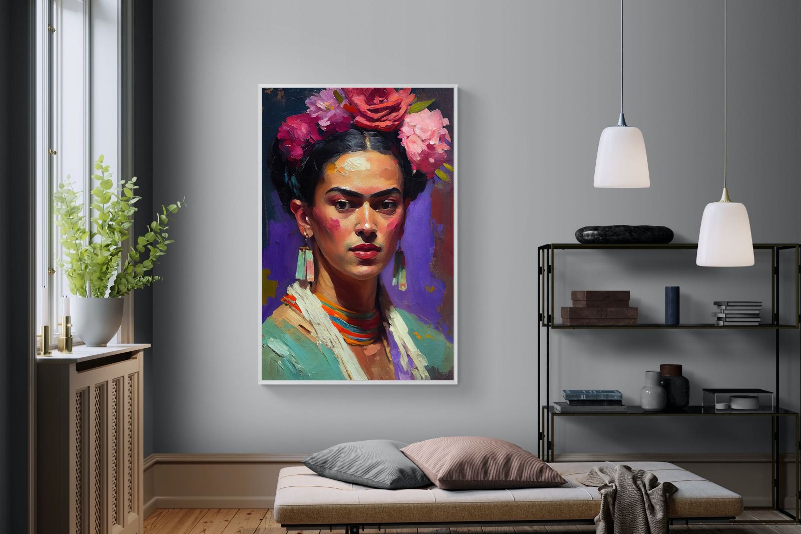 Pixalot Portrait of Frida