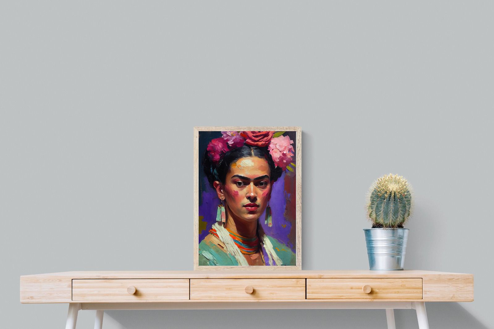 Pixalot Portrait of Frida