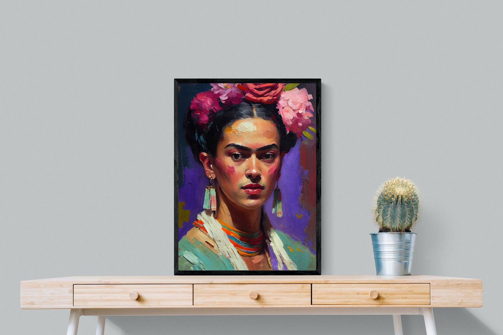 Pixalot Portrait of Frida