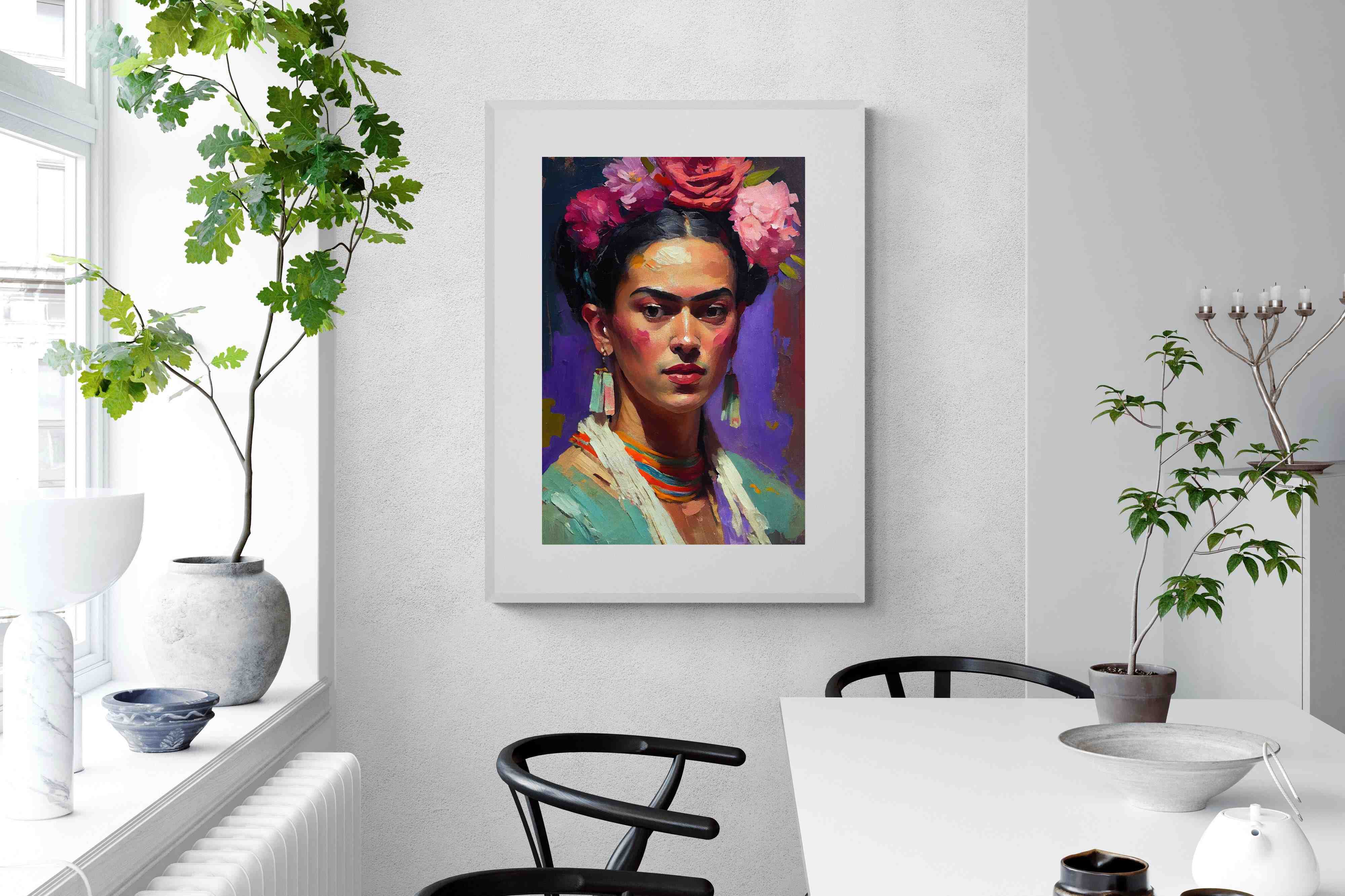 Pixalot Portrait of Frida