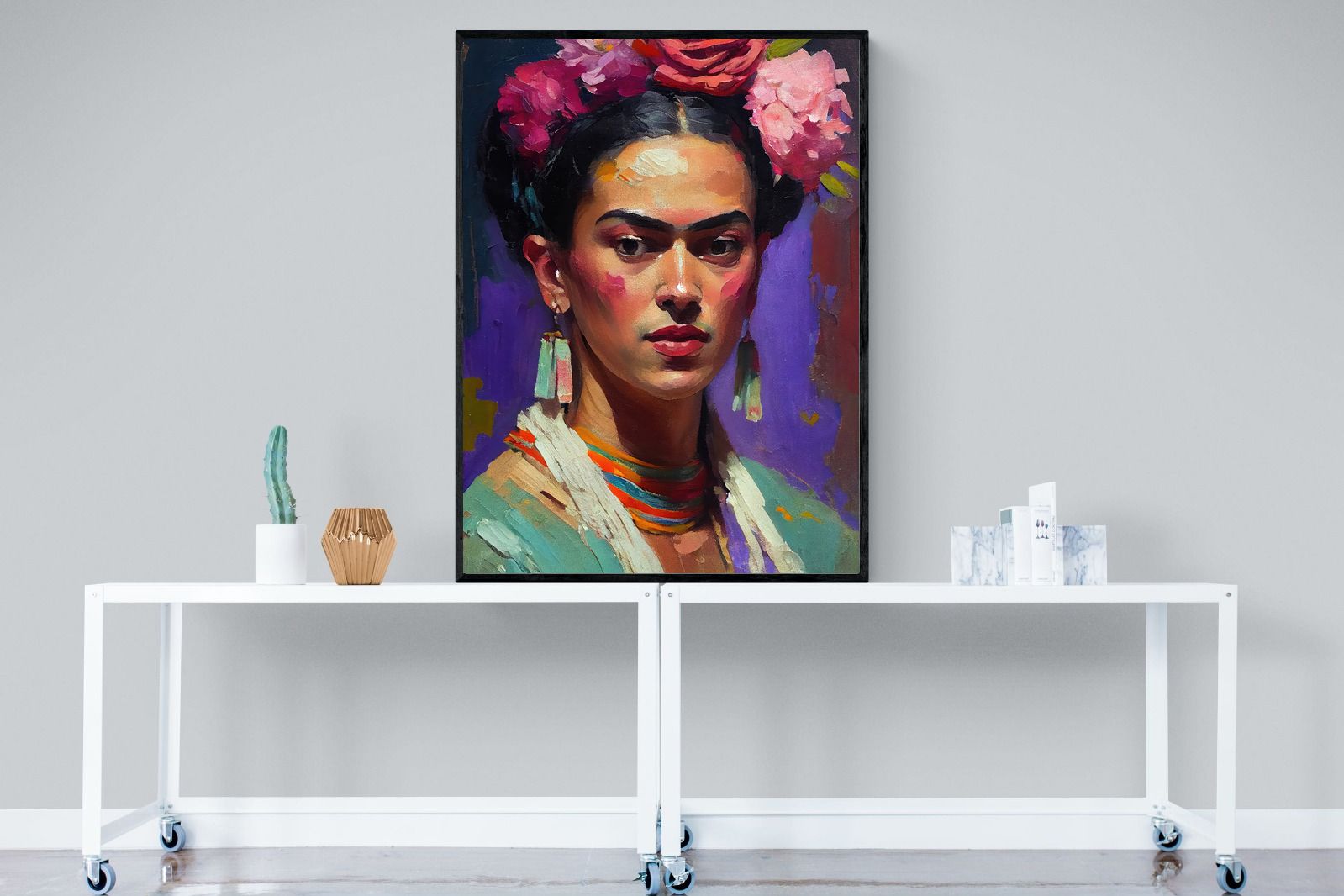 Pixalot Portrait of Frida