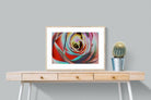 Psychedelic Rose-Wall_Art-80 x 60cm-Framed Print-Wood-Pixalot
