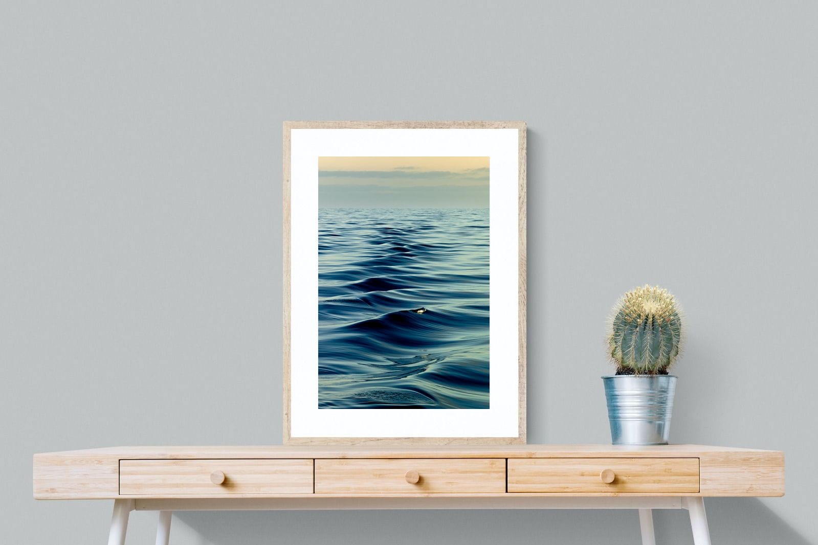 Ripples-Wall_Art-60 x 80cm-Framed Print-Wood-Pixalot