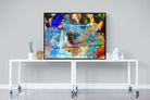 Scribe-Wall_Art-120 x 90cm-Mounted Canvas-Black-Pixalot