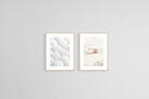 Seashell Set-Wall_Art-45 x 60cm (x2)-Framed Print-Wood-Pixalot