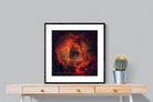 Sky Rose-Wall_Art-80 x 80cm-Framed Print-Black-Pixalot