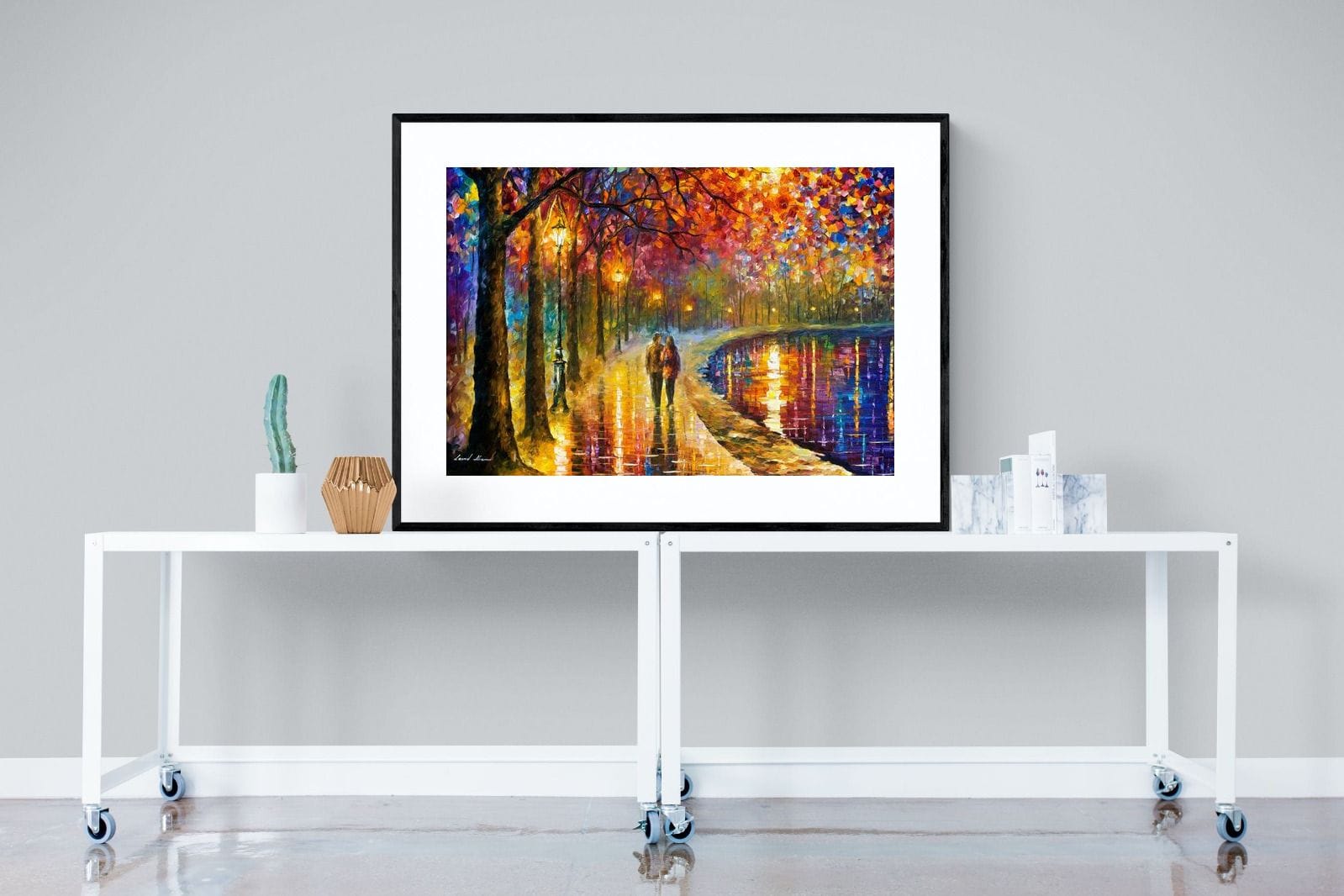 Spirits By The Lake-Wall_Art-120 x 90cm-Framed Print-Black-Pixalot