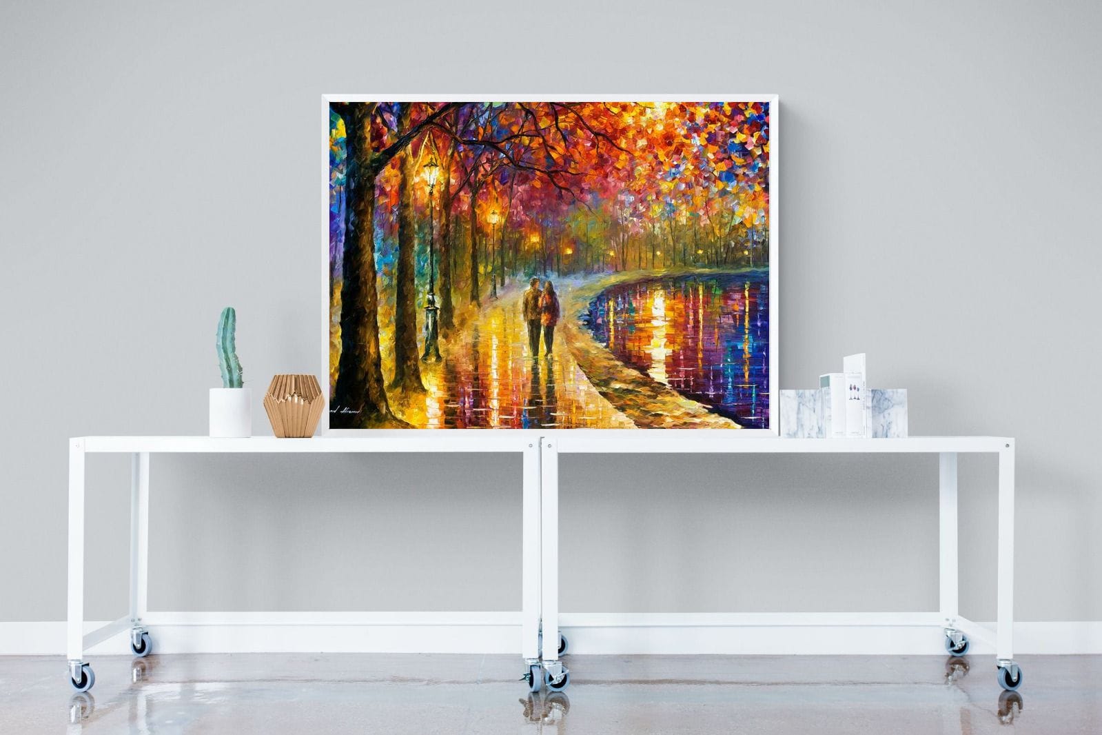 Spirits By The Lake-Wall_Art-120 x 90cm-Mounted Canvas-White-Pixalot