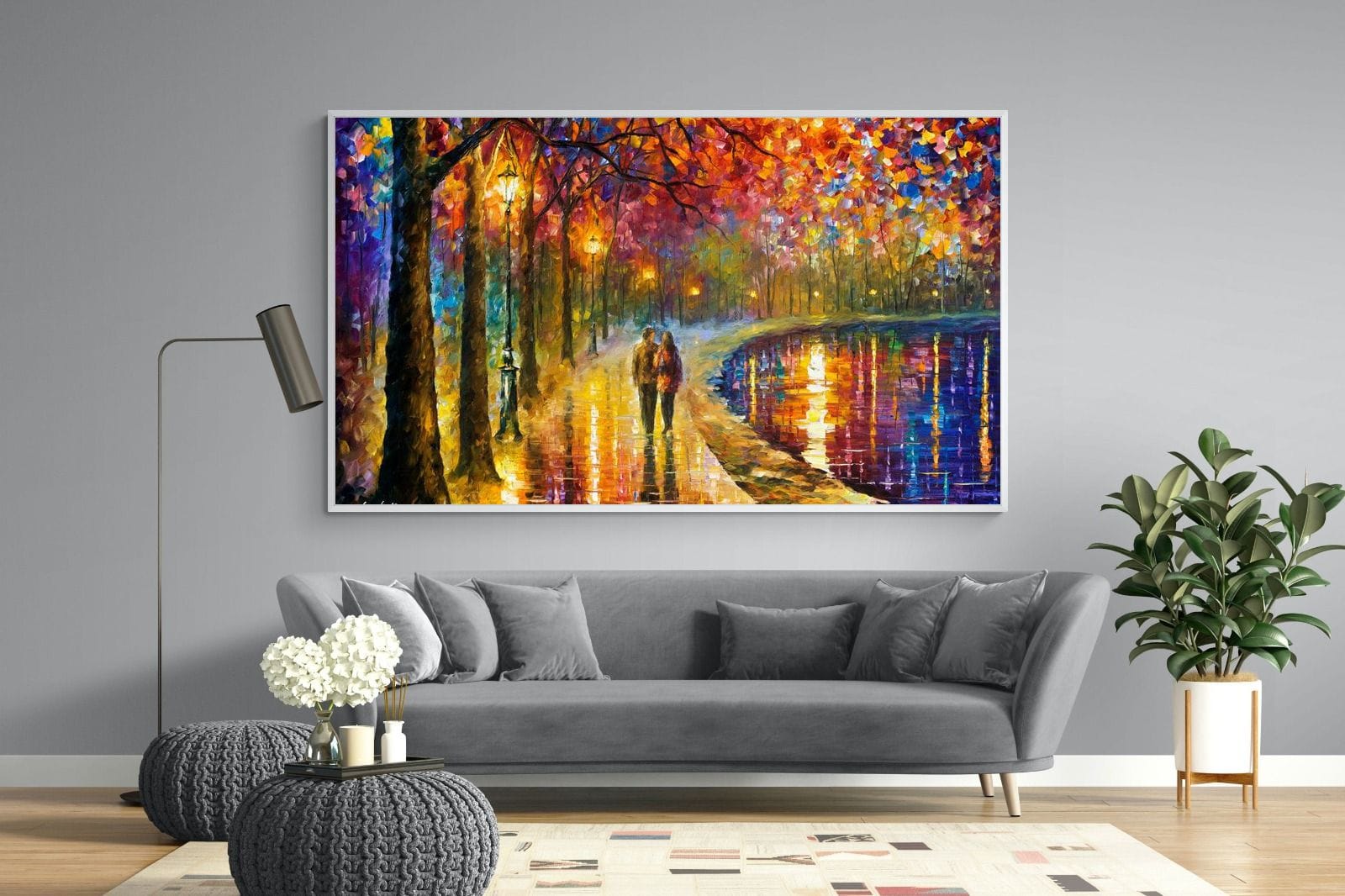 Spirits By The Lake-Wall_Art-220 x 130cm-Mounted Canvas-White-Pixalot