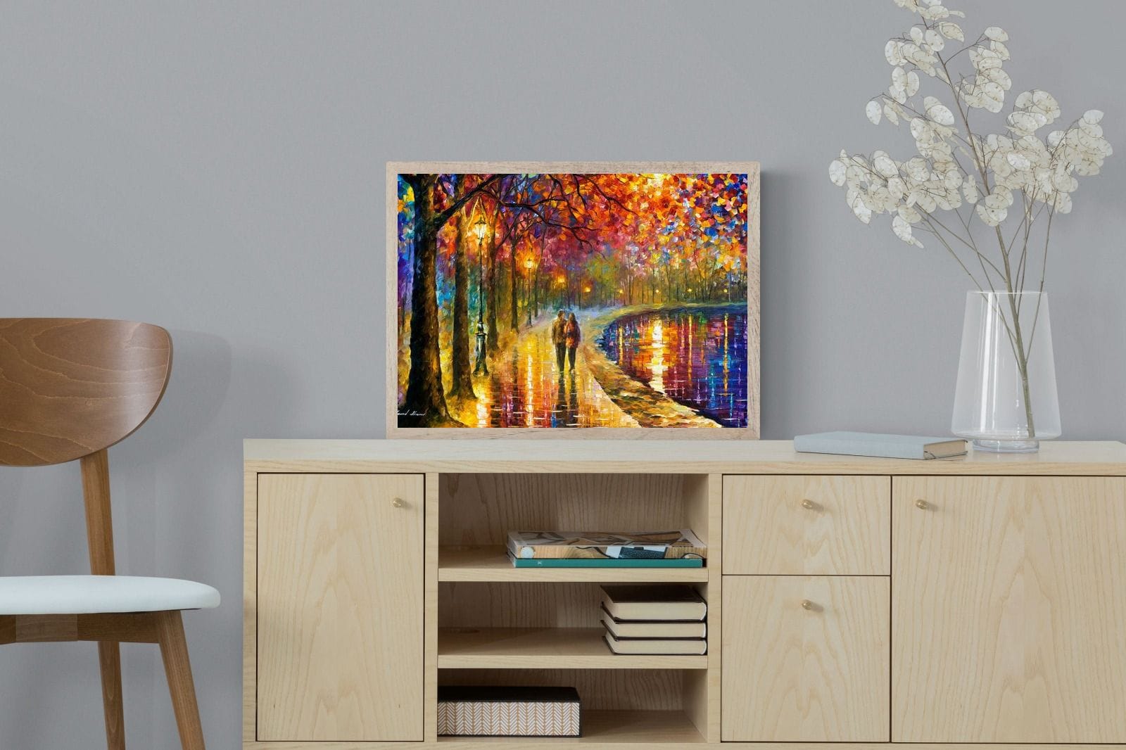 Spirits By The Lake-Wall_Art-60 x 45cm-Mounted Canvas-Wood-Pixalot